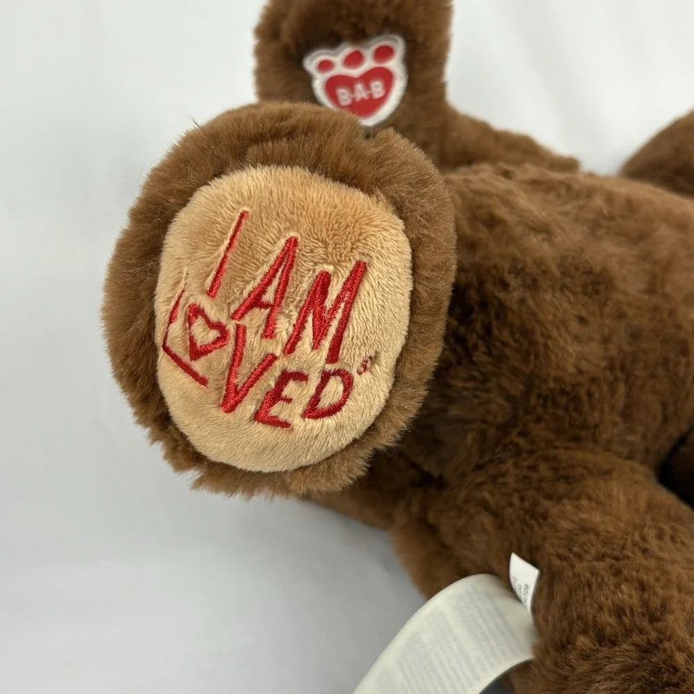 Build a Bear Teddy Brown I Am Loved Plush Make Wish Foundation Helzberg Diamonds